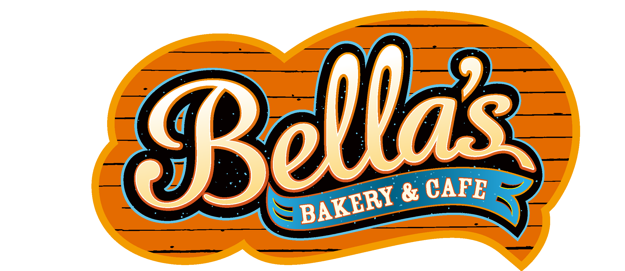 BellaтАЩs Bakery & Cafe Logo Vector Logo